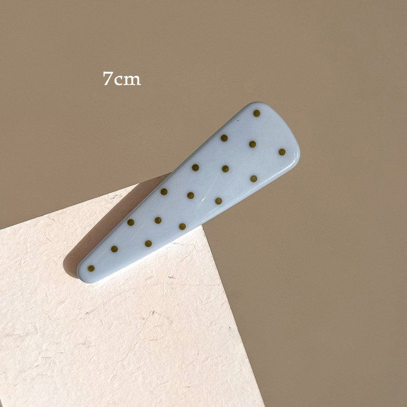 Trendy Polka Dots Duckbill Side Hair Clip 8AS6HCP347L
