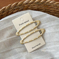 Stylish Oval Polka Dots Duckbill Hair Clip MK2PM6W6HCP13