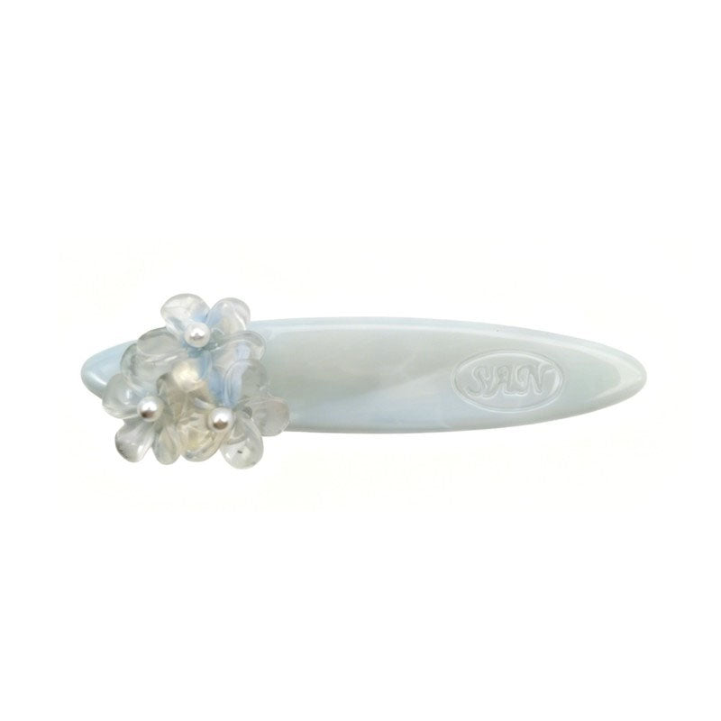 Sweet 3D Flower Pearl Duckbill Hair Clip MK2PM6W6HCP03