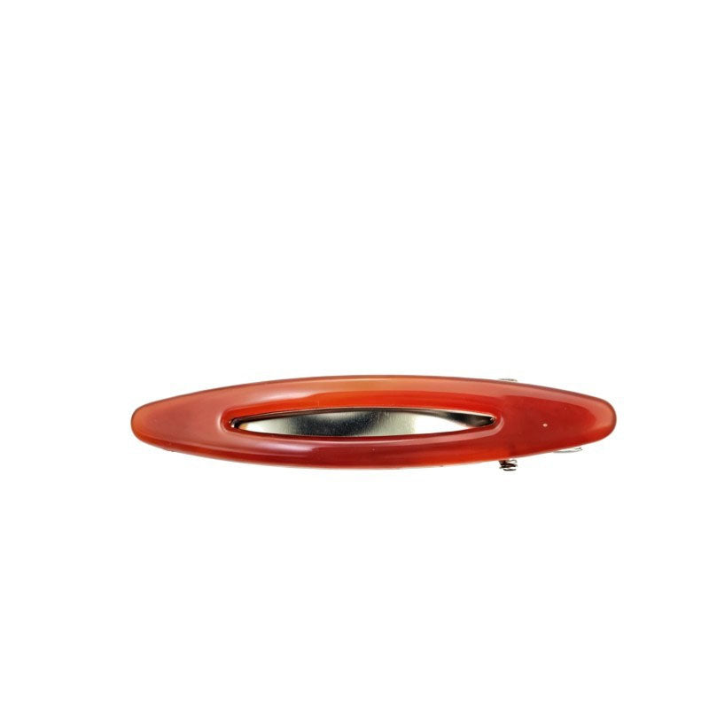 Retro Oval Hollow Snap Hair Clip 8AS6HCP375L