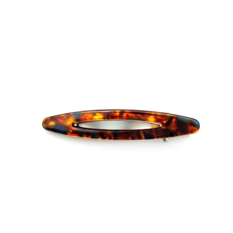 Retro Oval Hollow Snap Hair Clip 8AS6HCP375L