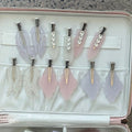 Creative Matte Cloud Rhinestones Acetate Hair Clip 8AS6HCP382L