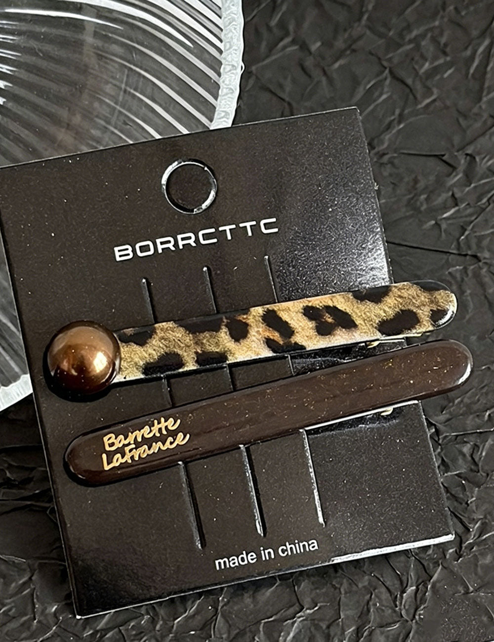 Retro Oval Leopard Pattern Duc - DippedShop Wholesale - #7427