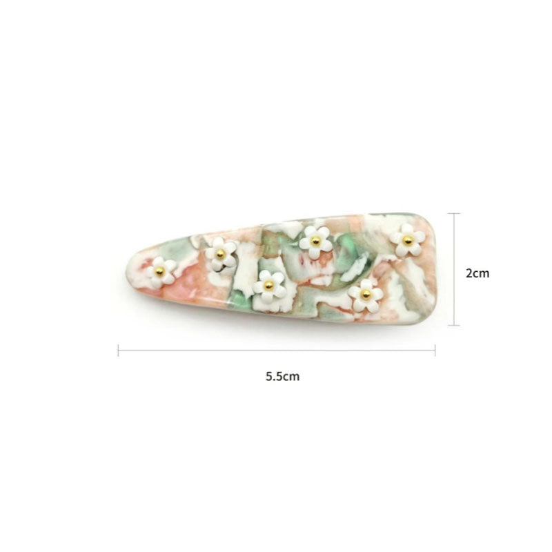 Sweet Flower Duckbill No Slip Hair Clip MK2PM6W6HCP04