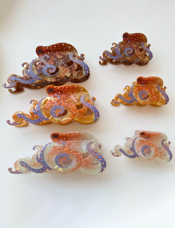 Funny Octopus Shape Acetate Ha - DippedShop Wholesale - #7267