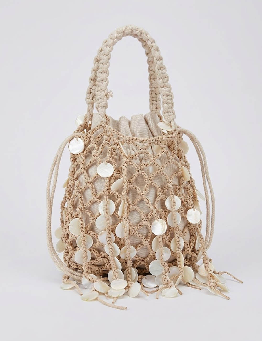 Fashion Hollow Out Shell Hand-Woven Handbag 8BW6BBG412