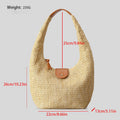 Fashion Beach Handmade Straw Woven Underrarm Bag 8BW6BBG426T