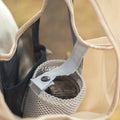 Cute Cat Pattern Color Block Hollow Shopping Bag 8CW6BBG461L
