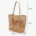 Stylish Hollow Out Solid Color Shoulder Bag 8CW6BBG468L