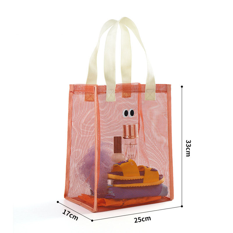 Stylish Solid Color Eye Embroideried Handbag 8CW6BBG469L