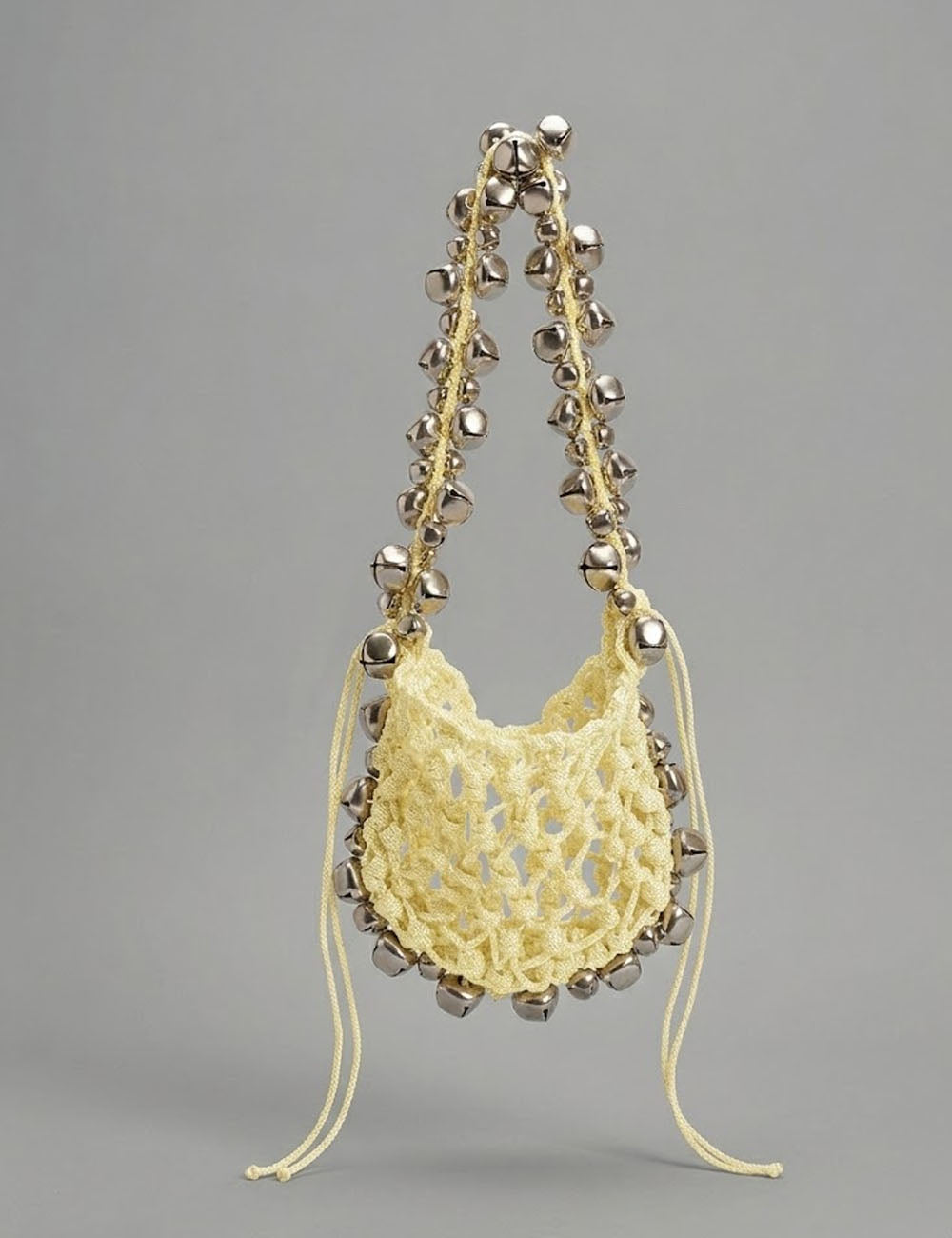 Stylish Hand Woven Hollow Bells Shoulder Bag 8CW6BBG513T