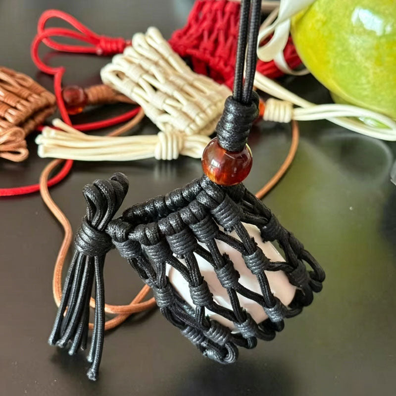 Mini Solid Color Hollow Hand Made Crossbody Bag 8CW6BBG519L