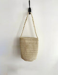 Minimalist Solid Color Hollow Straw Handbag 8CW6BBG522L