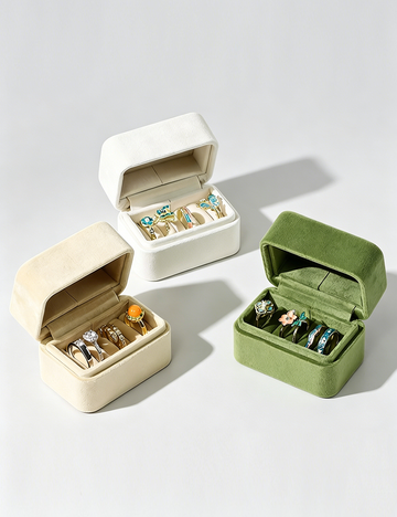 Stylish Solid Color Portable Jewelry Case 8CW6BOB291L