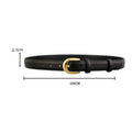 Casual Solid Color Adjustable Leather Blet 6W6JBT154