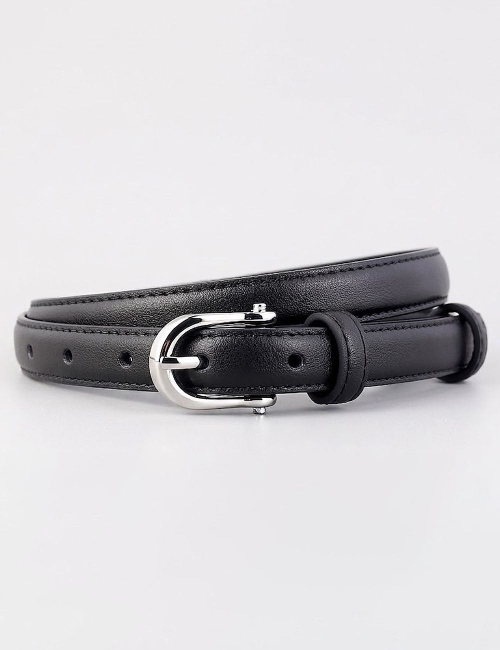 Pin Buckle Leather Belt - DippedShop Wholesale - #8003