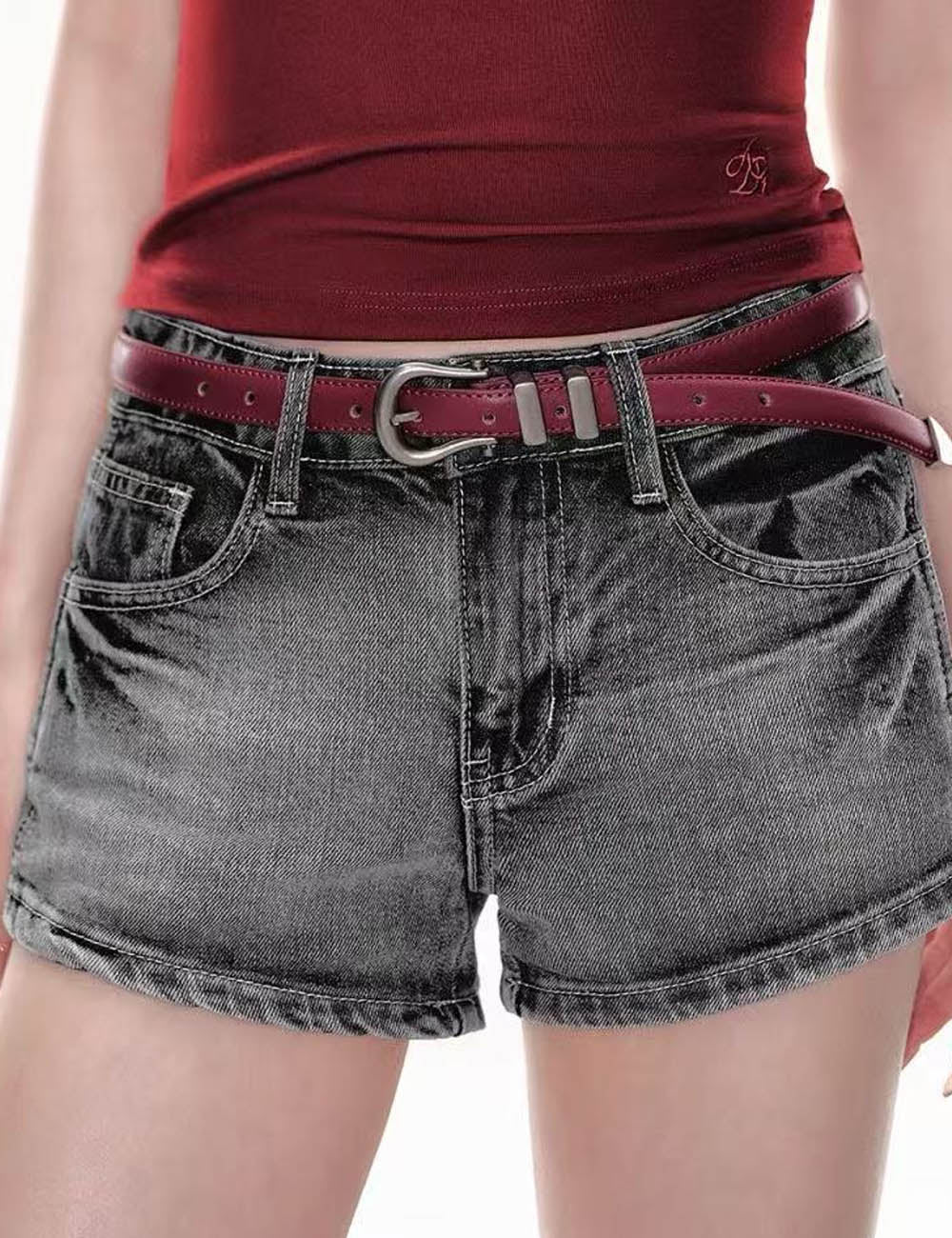 Leather Jeans Belt - DippedShop Wholesale - #0291