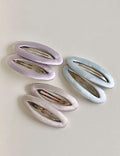 Simple Solid Color Hollow No Crease Hair Clip 8ZA6HCP508L