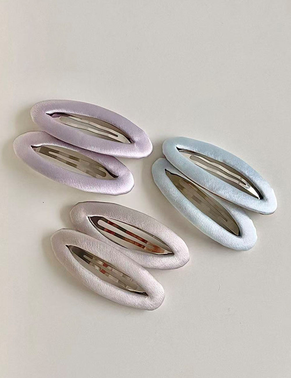 Simple Solid Color Hollow No Crease Hair Clip 8ZA6HCP508L