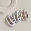 Simple Solid Color Hollow No Crease Hair Clip 8ZA6HCP508L