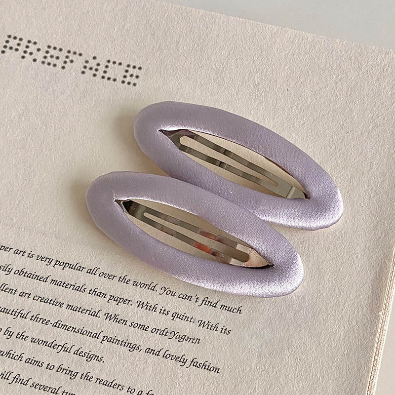 Simple Solid Color Hollow No Crease Hair Clip 8ZA6HCP508L