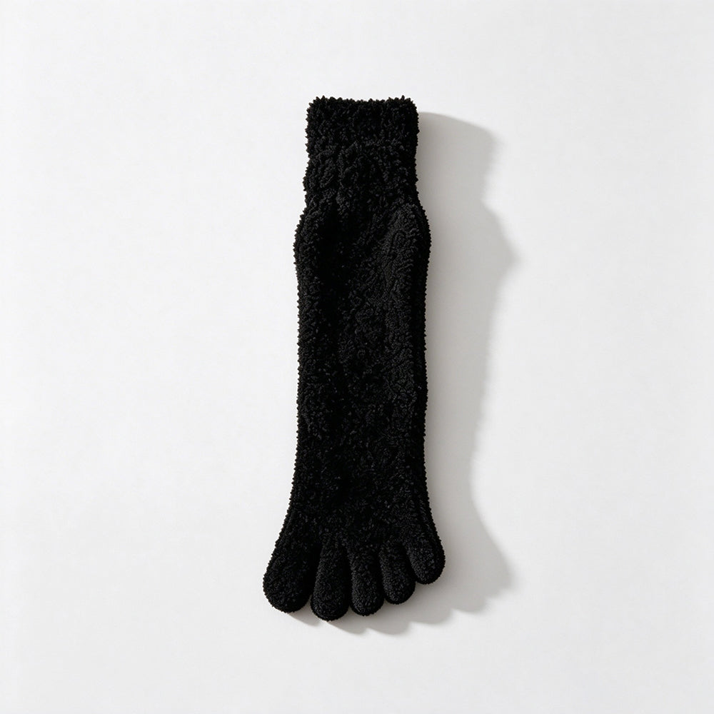 Plush Thermal Five Finger Socks - DippedShop Wholesale - #1603