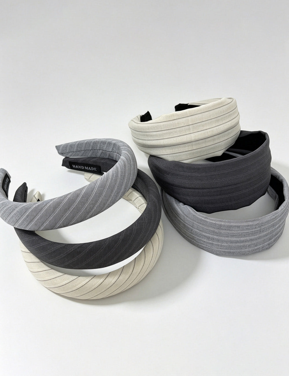 Slouchy Color Block Striped Fabric Wide Headband 6W6HBD323