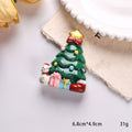 Christmas Snowman Christmas Tree Festive Magnet 6H7HBW567