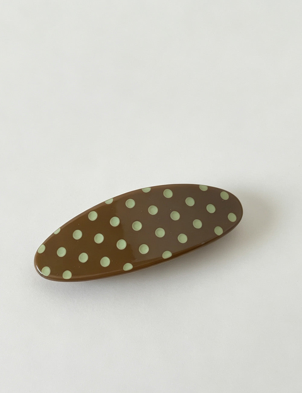 Cute Oval Polka Dots Print Hair Clips 6W6HCP1213