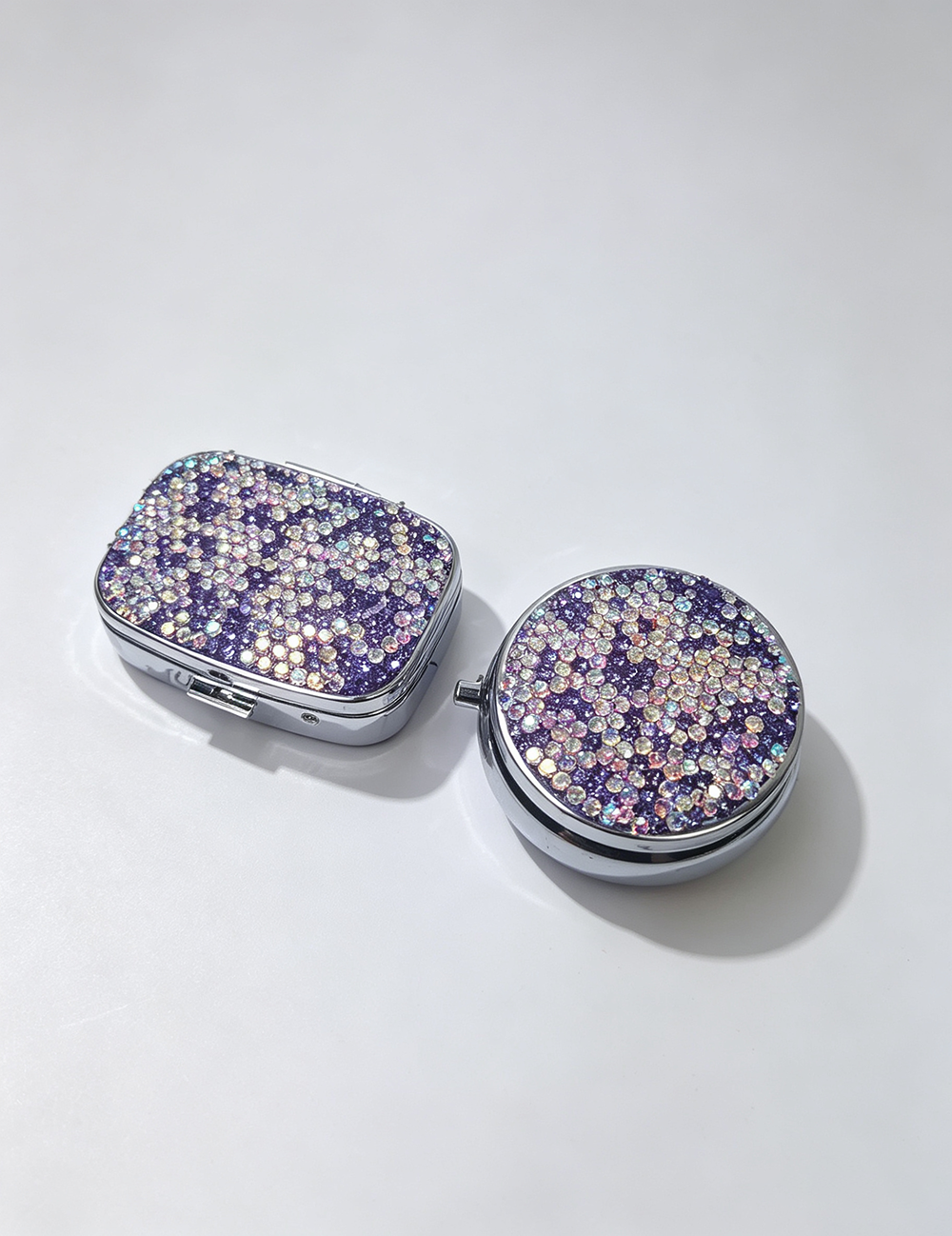 Rhinestone Metal Storage Case - DippedShop Wholesale - #9411