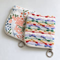 Retro Embroidered Cotton Linen Coin Purse 6W10BWB384