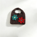 Cute 3D Floral Knitted Mini Tote Handbag 6W10BBG2107
