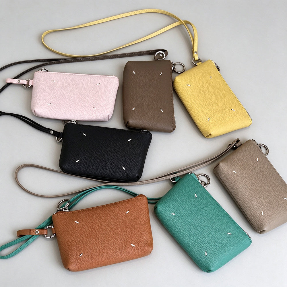 Minimalist Solid Color Neck Coin Purse 6W10BWB308