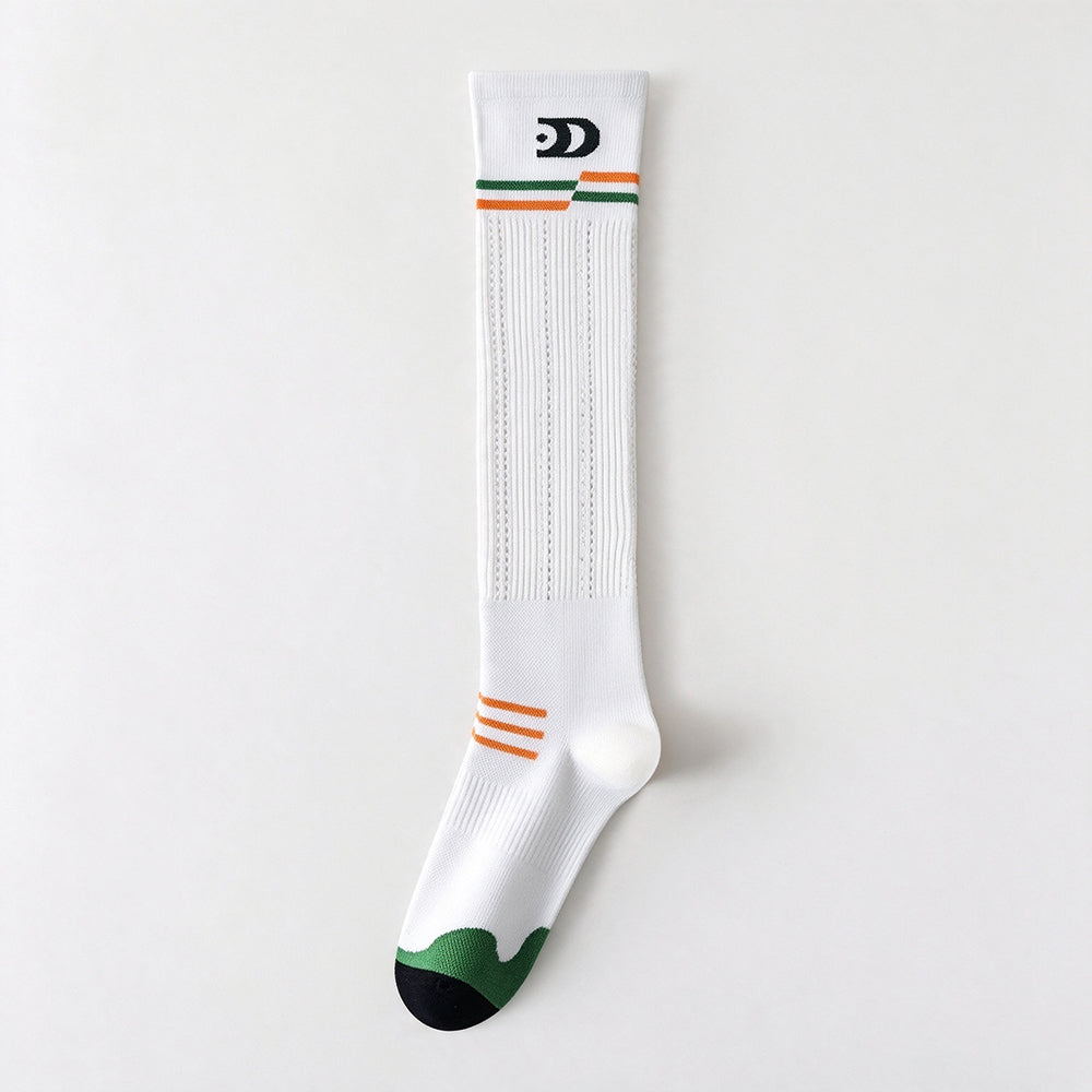 Stylish Color Block Striped Over Knee High Socks 6W8FSO1011