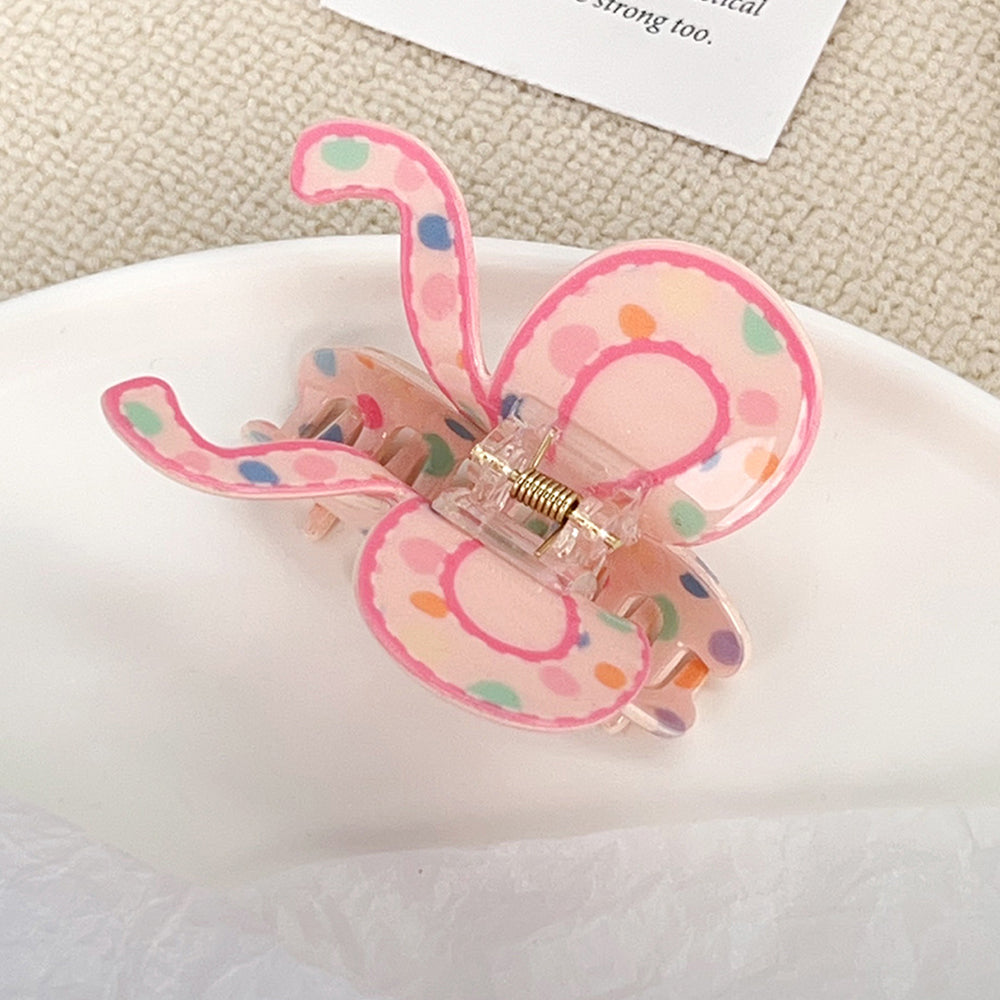 Butterfly Bow Hair Claw - DippedShop Wholesale - #9363