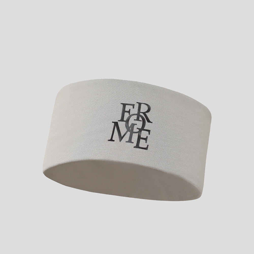Letter Print Wide Headband - DippedShop Wholesale - #6931