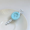 Polka Dot Alligator Hair Clip - DippedShop Wholesale - #3123
