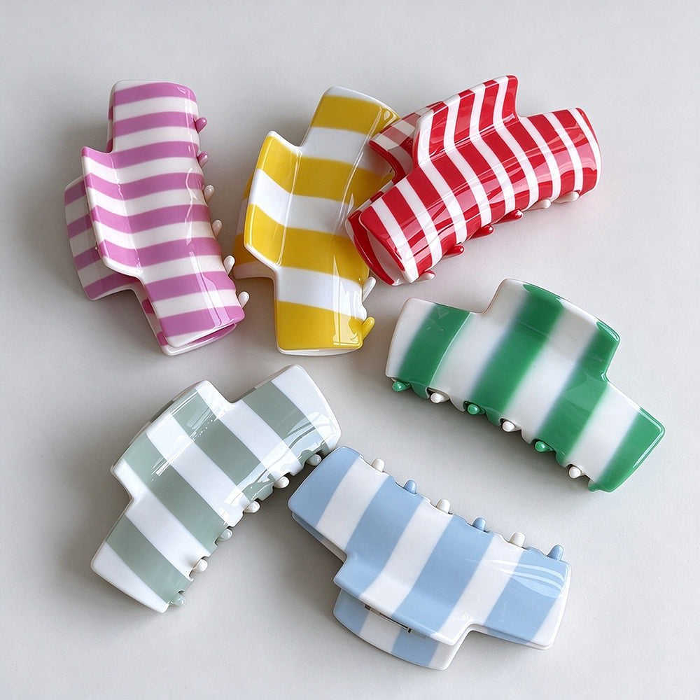 Color Block Hair Claw - DippedShop Wholesale - #0227