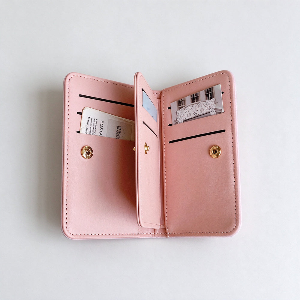 Plaid Bow Wallet - DippedShop Wholesale - #4899