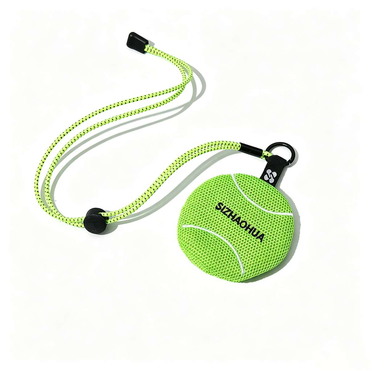 Funny Tennis Ball Mini Pouch Bag Charm 6W10BBC748