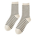 Winter Color Contrast Striped Warm Scrunch Socks 6W8FSO677