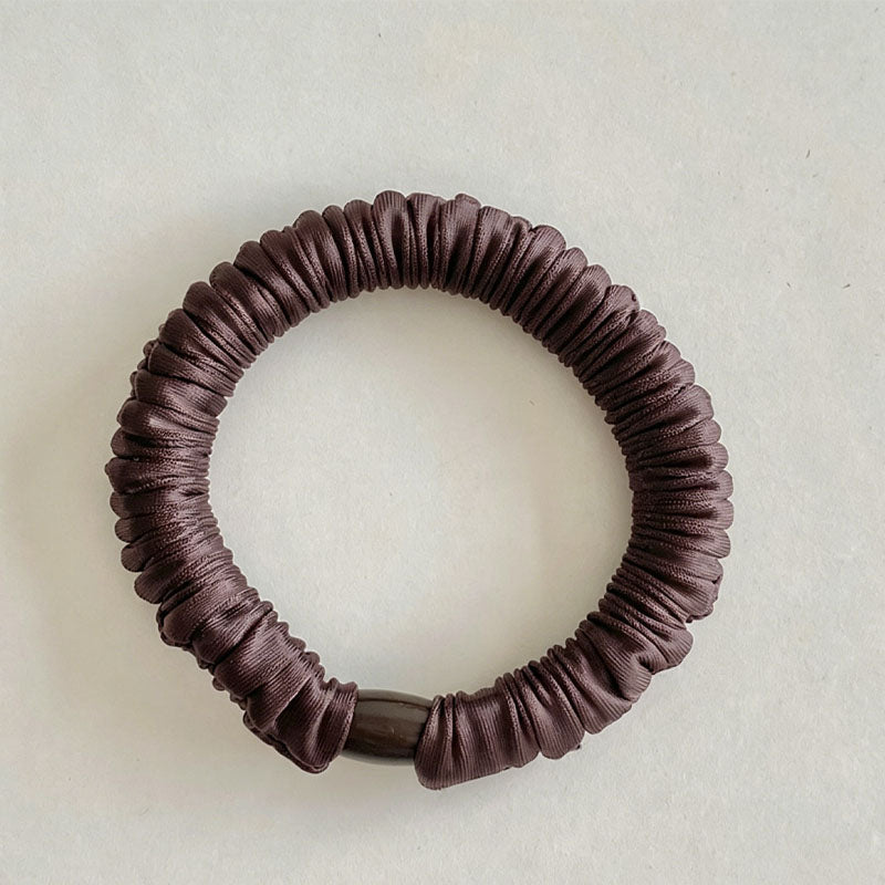 Refined Solid Color Ruffled Daily Hair Tie MK2BLW6W6HHT27