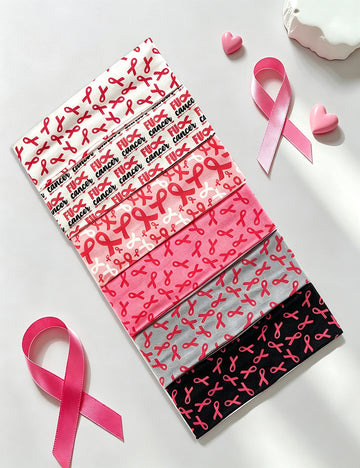 Stylish Letters Print High Elastic Headband 6W6HBD413
