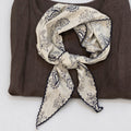 Retro Color Block Paisley Print Triangle Scarf 6W6NSC224