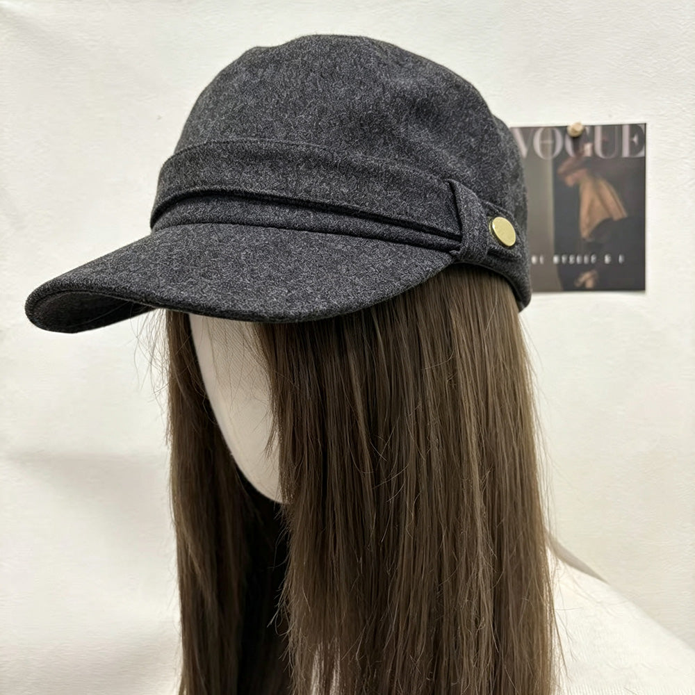 Retro Plaid Color Block Outdoor Baseall Cap 6W6HAT798