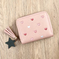 Heart Embroidery Coin Purse - DippedShop Wholesale - #2419