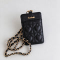 Quilted Heart Card Wallet - DippedShop Wholesale - #1587