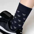 Heart Print Cotton Crew Socks - DippedShop Wholesale - #9635