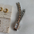 Vintage Rhinestone Bracelet Watch - DippedShop Wholesale - #9315