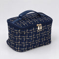 Plaid Tweed Makeup Bag - DippedShop Wholesale - #6323